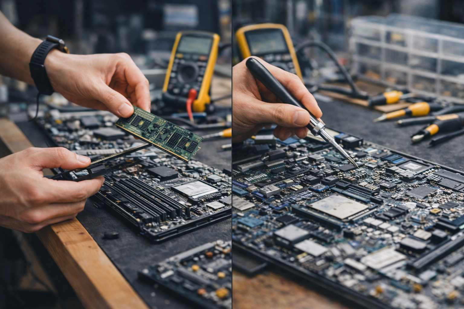 PC수호천사 실제 수리 작업